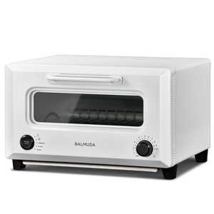 バルミューダ　BALMUDA オーブントースター ReBaker リベイクトースター 1300W/食パン2枚 ホワイト KTT01JP-WH