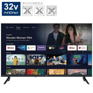 ユニテク チューナーレステレビ 32V型 ハイビジョン（TVチューナー非搭載） K3200HSG-E