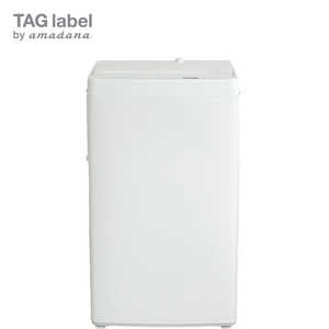 TAG label by amadana 全自動洗濯機 ホワイト AT-WM55-WH