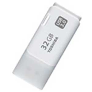 東芝　TOSHIBA USBメモリ　ホワイト UNB-3A032GW