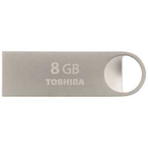 東芝　TOSHIBA USBメモリ　シルバー UMA-2A008GS