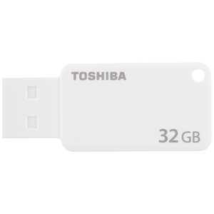東芝　TOSHIBA USBメモリ　ホワイト USA-3A032GW
