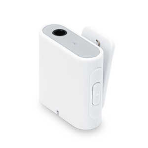 PGA ワイヤレスオーディオレシーバー 3ボタン(ハンズフリー通話対応) Premium Style ホワイト PG-BTR02WH