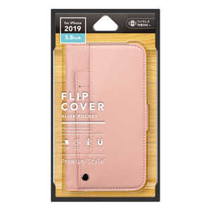PGA iPhone 11 Pro 5.8インチ用 スライドポケットフリップカバー ピンク PG-19AFP12PK ピンク