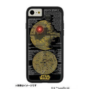 電子技販 iPhone 8用 STAR WARS FLASH デス･スター 基板アートケース 黒 P7070B