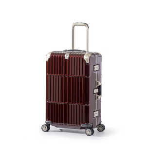 ディパーチャー スーツケース ハードキャリー departure シャイニングジュエリーレッド [TSAロック搭載 /63L /3泊～5泊] HD-509S-27