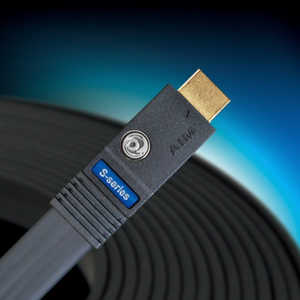 エイム電子 HDMIケーブル ブラック [0.7m /HDMI⇔HDMI /フラットタイプ /4K対応] FLS2-007