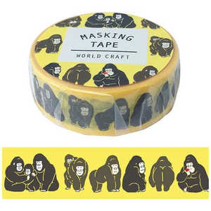 ワールドクラフト マスキングテープ15mm gorilla MT15037
