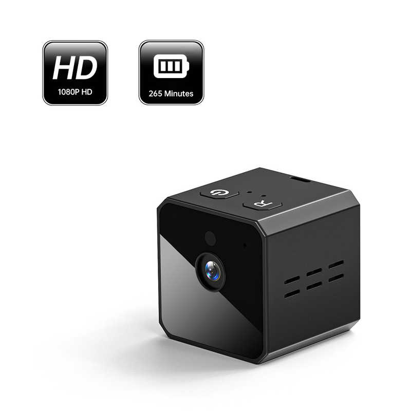 グローチャー グローチャー 超小型録画カメラ(防犯/撮影/ミニサイズ/暗視機能/録画/簡単設置/1080P HD/128G Micro SD)  GeeCube GeeCube