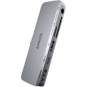 アンカー Anker Japan Anker 541 USB-C ハブ (6-in-1 for iPad) Gray [バスパワー /6ポート] A83630A1