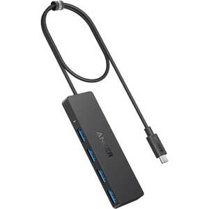アンカー Anker Japan Anker USB-C データ ハブ (4-in-1、5Gbps) 60cmケーブル ブラック A8309012