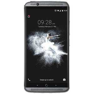 ZTE SIMフリースマートフォン クオーツグレー Android M･5.5型･メモリ/ストレージ:4GB/64GB nano×2 AXON7GRAY