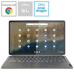 レノボジャパン　Lenovo ノートパソコン IdeaPad Duet 560 Chromebook [13.3型 /Chrome OS /Snapdragon /4GB /eMMC：128GB] ストームグレー 82QS001XJP 