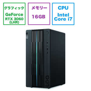レノボジャパン　Lenovo ゲーミングデスクトップパソコン LOQ Tower 17IRB8 ブラック (モニター無し) 90VH004MJP