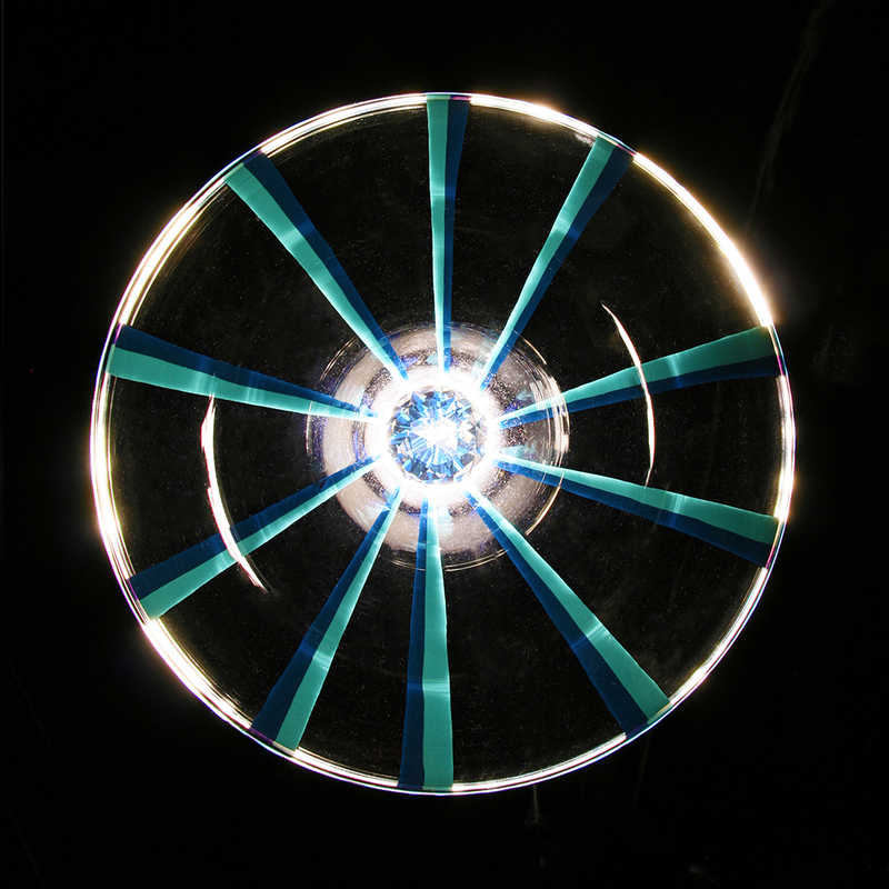 PLUMSCIENCE PLUMSCIENCE Glowide Fontana Stripe スタンドライト アイス GWF1000I GWF1000I