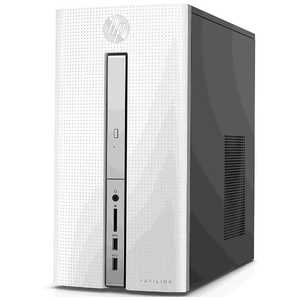 HP デスクトップパソコン　ブリザードホワイト Y0P86AA-AAAD