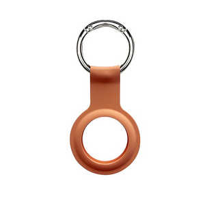 BELEX AirTag silicon Key Ring(エアタグ シリコンキｰリング) オレンジ DEVIA BLDVAT01PR