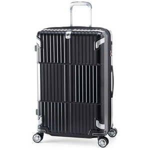 ディパーチャー スーツケースハードキャリー ジッパータイプ 宿泊目安：１週間以上 85(拡張時98)L 後輪ストッパー TSAロック搭載マットブラックEx HD-502S-291M-1