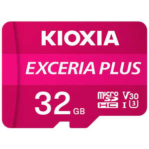 KIOXIA キオクシア microSDHCカード EXCERIA PLUS (Class10/32GB) KMUH-A032G