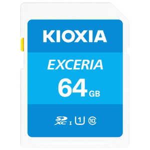 KIOXIA キオクシア SDXC/SDHC UHS-1 メモリーカード 64GB R100 KSDU-A064G