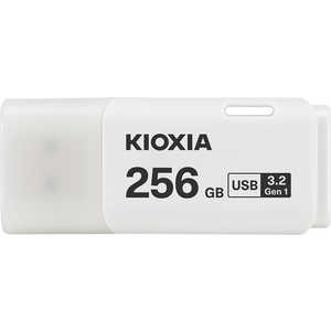 KIOXIA キオクシア USBメモリ TransMemory U301 ホワイト [256GB /USB TypeA /USB3.2 /キャップ式] KUC-3A256GW