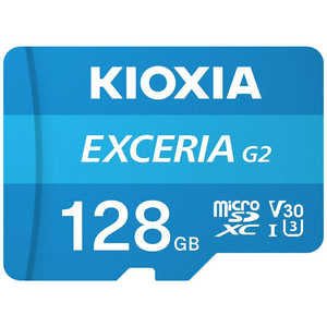 KIOXIA キオクシア microSDXCカード EXCERIA (Class10/128GB) KMU-B128GBK
