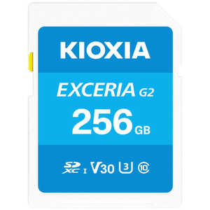 KIOXIA キオクシア SDXCカード EXCERIA データ復旧サービス付き (Class10/256GB) KSDU-B256GBK
