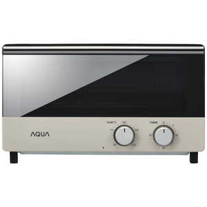 アクア　AQUA オーブントースター 1200W/食パン4枚 グレージュ AQT-WS14N(H)