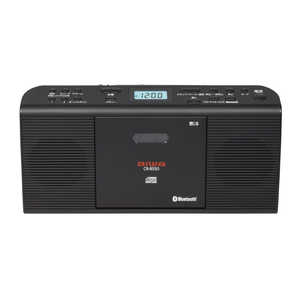 アイワ　AIWA Bluetooth対応CDラジオ ブラック［電源:AC100V/単2形乾電池×6個(別売)］ CR-BS50