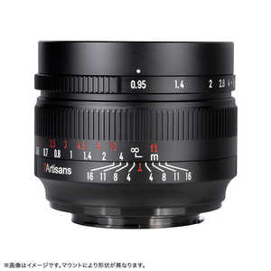 七工匠 カメラレンズ APS-C ［ニコンZ /単焦点レンズ］ ブラック 7Artisans 50mm F0.95 50095ZB
