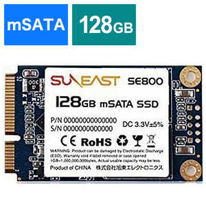 SUNEAST 内蔵SSD SE800 mSATA [128GB /mSATA]｢バルク品｣ SE800-m128GB