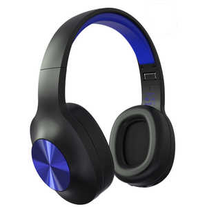 LENOVO ワイヤレスヘッドホン マイク対応 ブルー Wireless Over Ear Headphone HD116BL