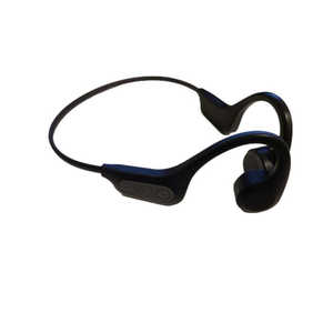 ベルクレール ブルートゥースイヤホン 耳かけ型 ブラック×グレー [リモコン・マイク対応 /骨伝導 /Bluetooth] IZELL-S7BKGY