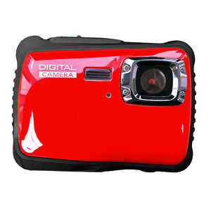 ノア コンパクトデジタルカメラ TN-WTP-CAM01/RED