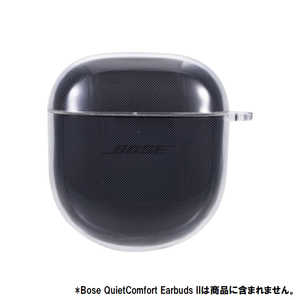 カンパーニュ Bose QuietComfort Earbuds II 用ソフトカバー musashino LABEL クリア CP-BQCE2C1/C