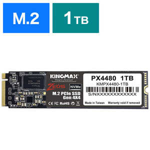 KINGMAX 内蔵SSD PCI-Express接続 [1TB /M.2] KMPX4480-1TB