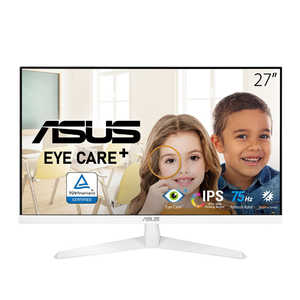 ASUS エイスース 液晶ディスプレイ Eye Care ［27型 /フルHD(1920×1080) /ワイド］ White VY279HE-W