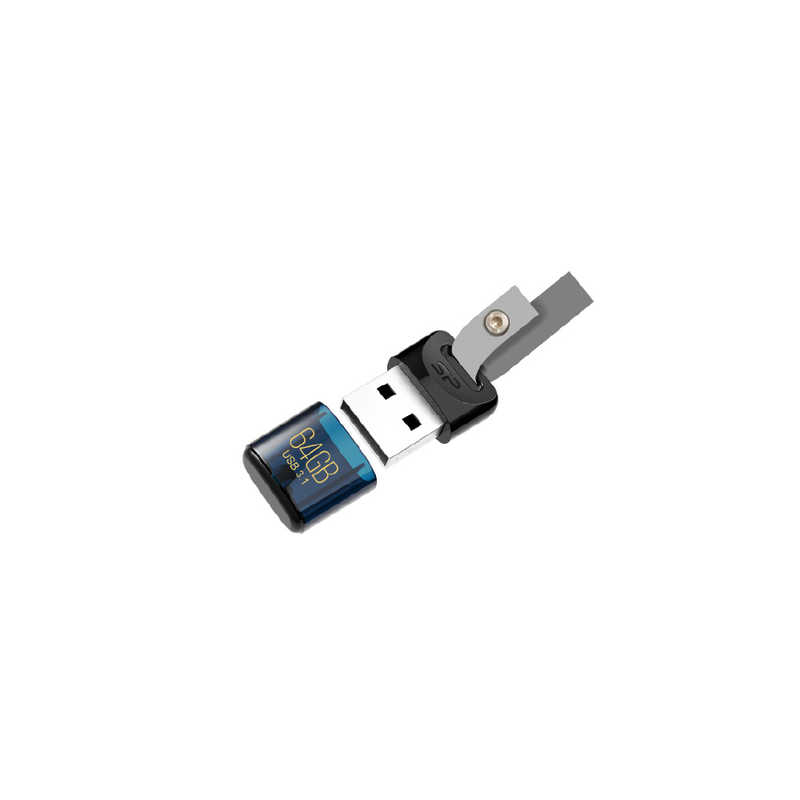 SILICONPOWER SILICONPOWER USBメモリー[64GB/USB3.1/キャップ式] SP064GBUF3J06V1D(ネイビｰスケルトン) SP064GBUF3J06V1D(ネイビｰスケルトン)