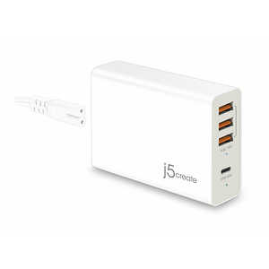 J5 4port USB Supercharger PowerDerivery&QuickChargePD45W対応 JUP4263