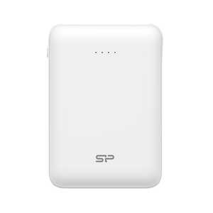 SILICONPOWER モバイルバッテリー[10000mAh/2ポート] SP10KMAPBK100CPWJE ホワイト