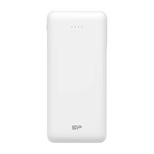 SILICONPOWER モバイルバッテリー[20000mAh/2ポート] SP20KMAPBK200CPWJE ホワイト
