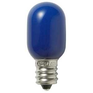 ELPA LED装飾電球 LEDエルパボールmini ホワイト [E12 /青色 /1個 /ナツメ球形] LDT1B-G-E12-G102