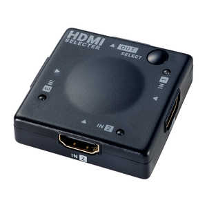 ELPA HDMIセレクター ［3入力 /1出力 /自動］ ASL-HD301