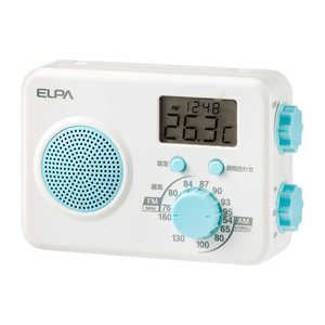 ELPA シャワーラジオ [AM/FM] ER-W40F