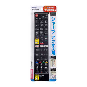 ELPA テレビリモコン シャープ用 RC-TV019SH