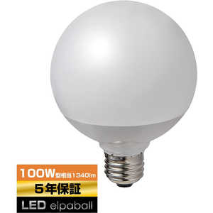 ELPA LED電球 100W相当 電球色 LDG13L-G-G2106