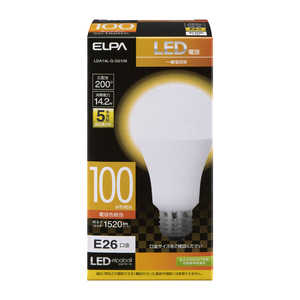 ELPA LED電球 A形タイプ 100W相当 LDA14L-G-G5106
