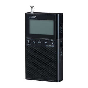 ELPA AM/FM液晶ポケットラジオ ER-P62FL