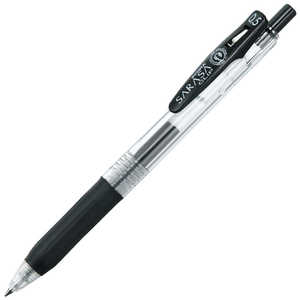 ゼブラ ｢ゲルインクボールペン｣サラサクリップ0.5(ボール径:0.5mm､インク色:黒) JJ15‐BK
