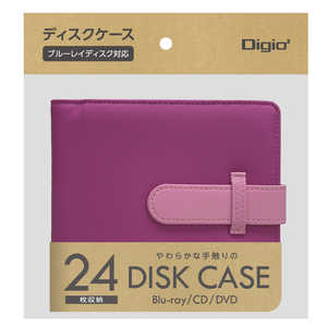 ナカバヤシ Blu-ray対応ディスクケース 24枚収納 BD09224P